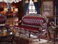 Классический стол журнальный круглый маленький L261